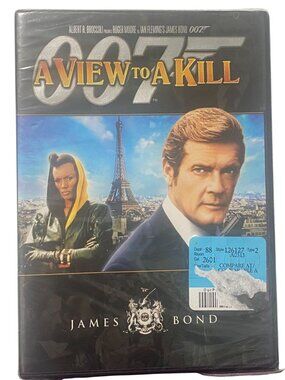 A View To A Kill 007 DVD Roger Moore James Bond Movie Digital Restoration